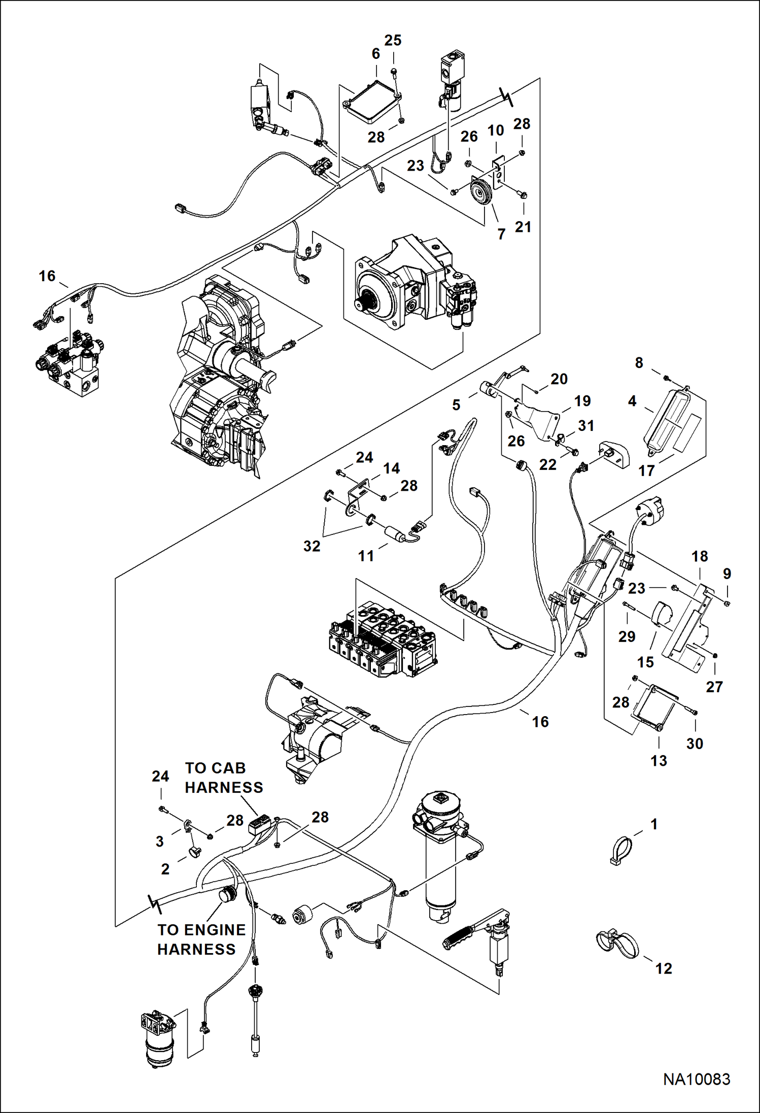 ЭЛЕКТРОСХЕМА РАМЫ
