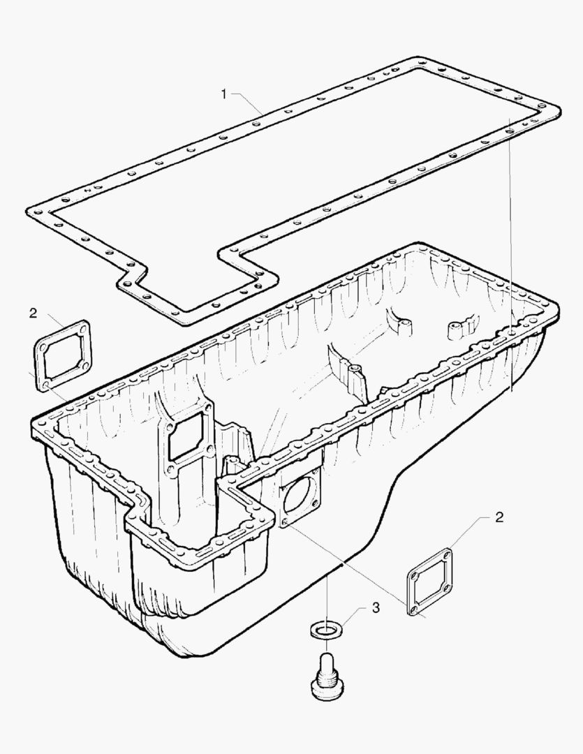 G010-51 GASKET KIT; OIL SUMP