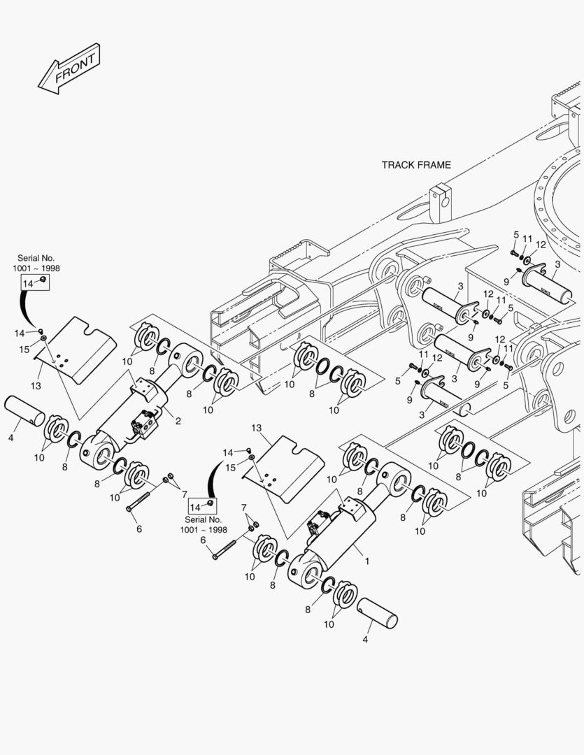МОНТАЖ БУЛЬДОЗЕРА
