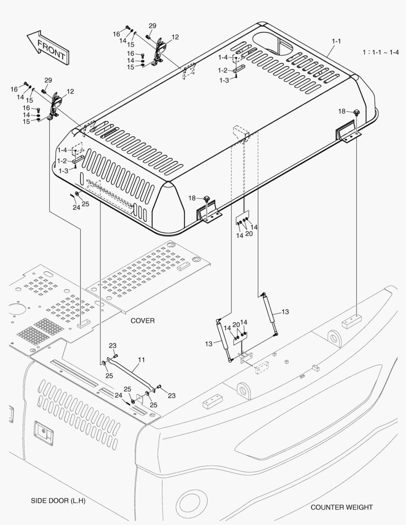 КРЫШКА В СБОРЕ