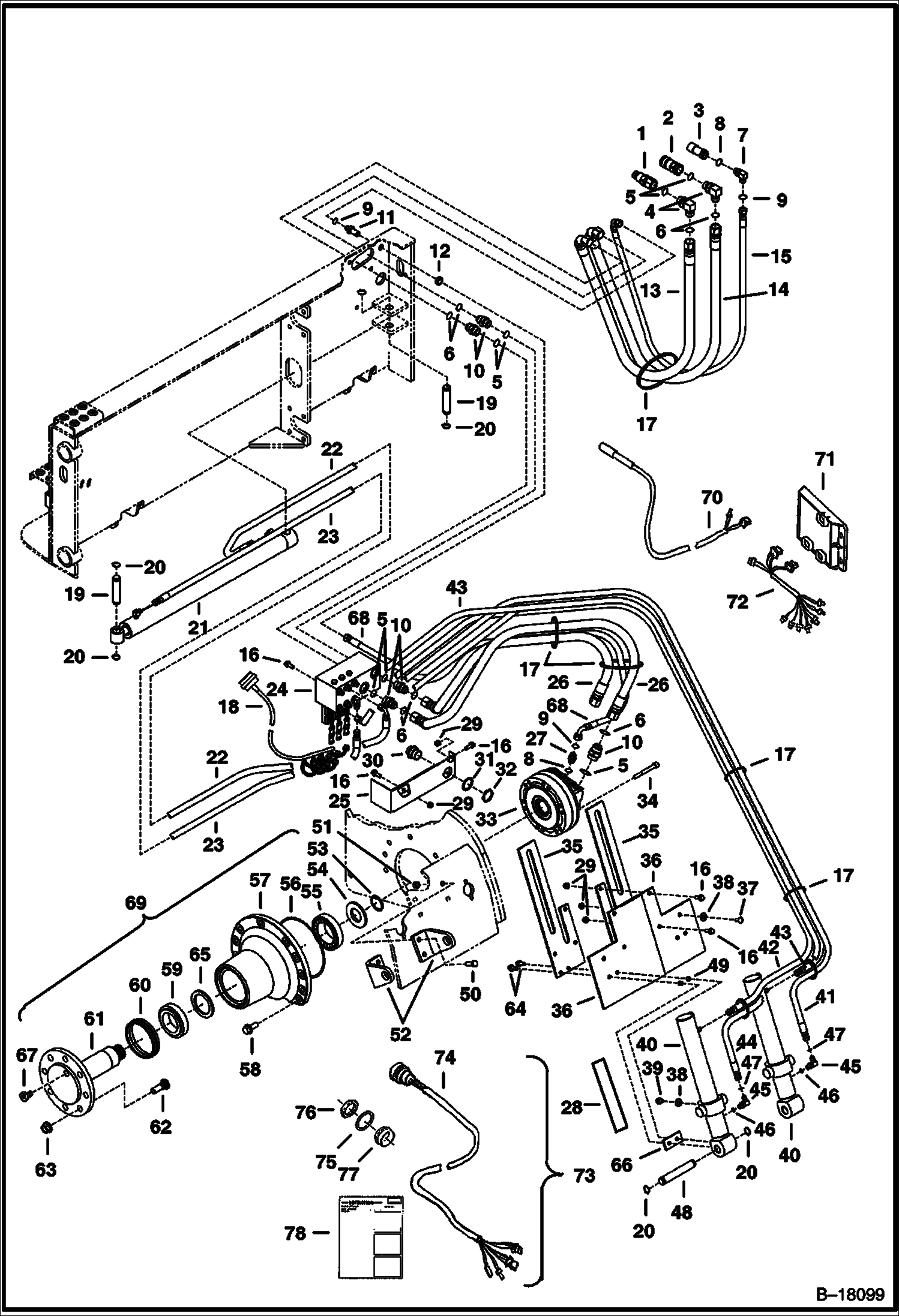 ПЛАНИРОВЩИК (СХЕМА ГИДРАВЛИЧЕСКОЙ СИСТЕМЫ) (ФУГОВАЛЬНЫЙ СТАНОК) (16-- 231100101 И ВЫШЕ)