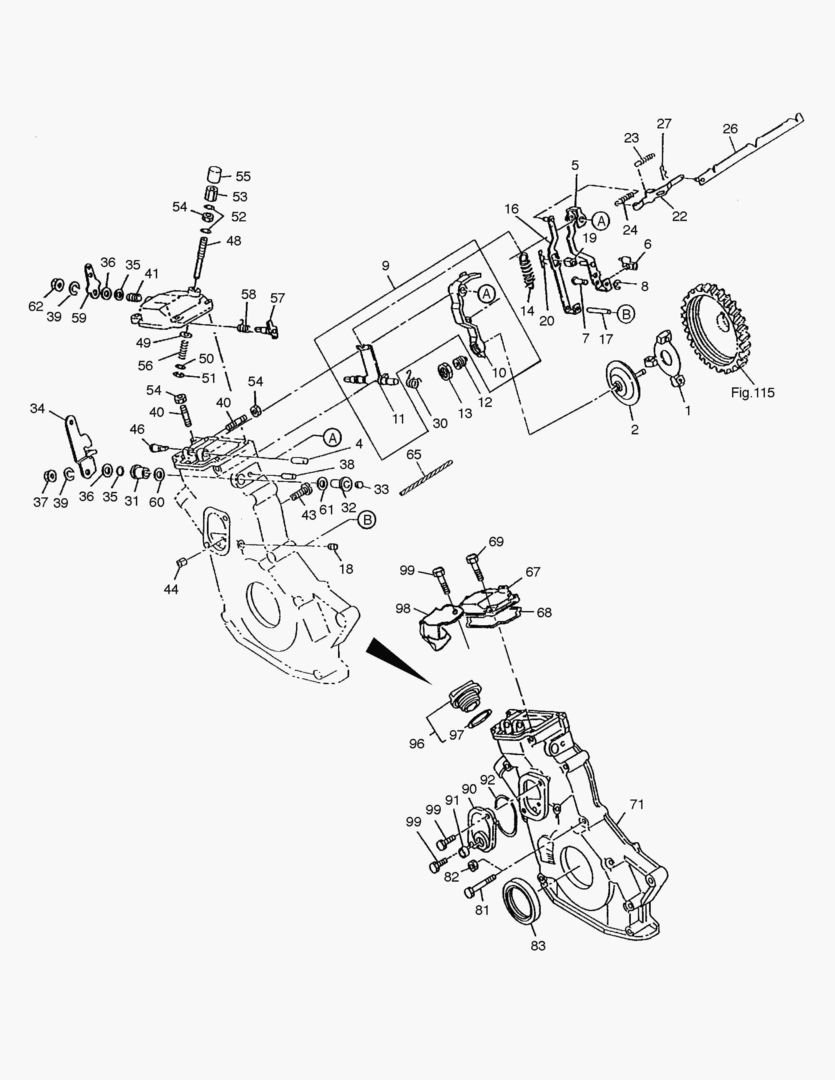 103 TIMING GEAR CASE [20001~20591]