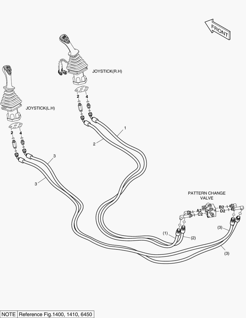 ТРУБОПРОВОД СЕРВОУПРАВЛЕНИЯ - ИЗМЕНЕНИЕ РЕЖИМА(2)