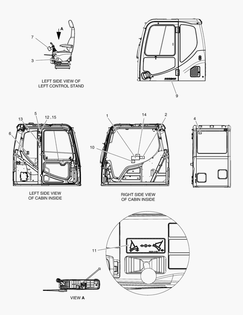 5150 NAME PLATE - CABIN(EUROPE) [1001~1174]