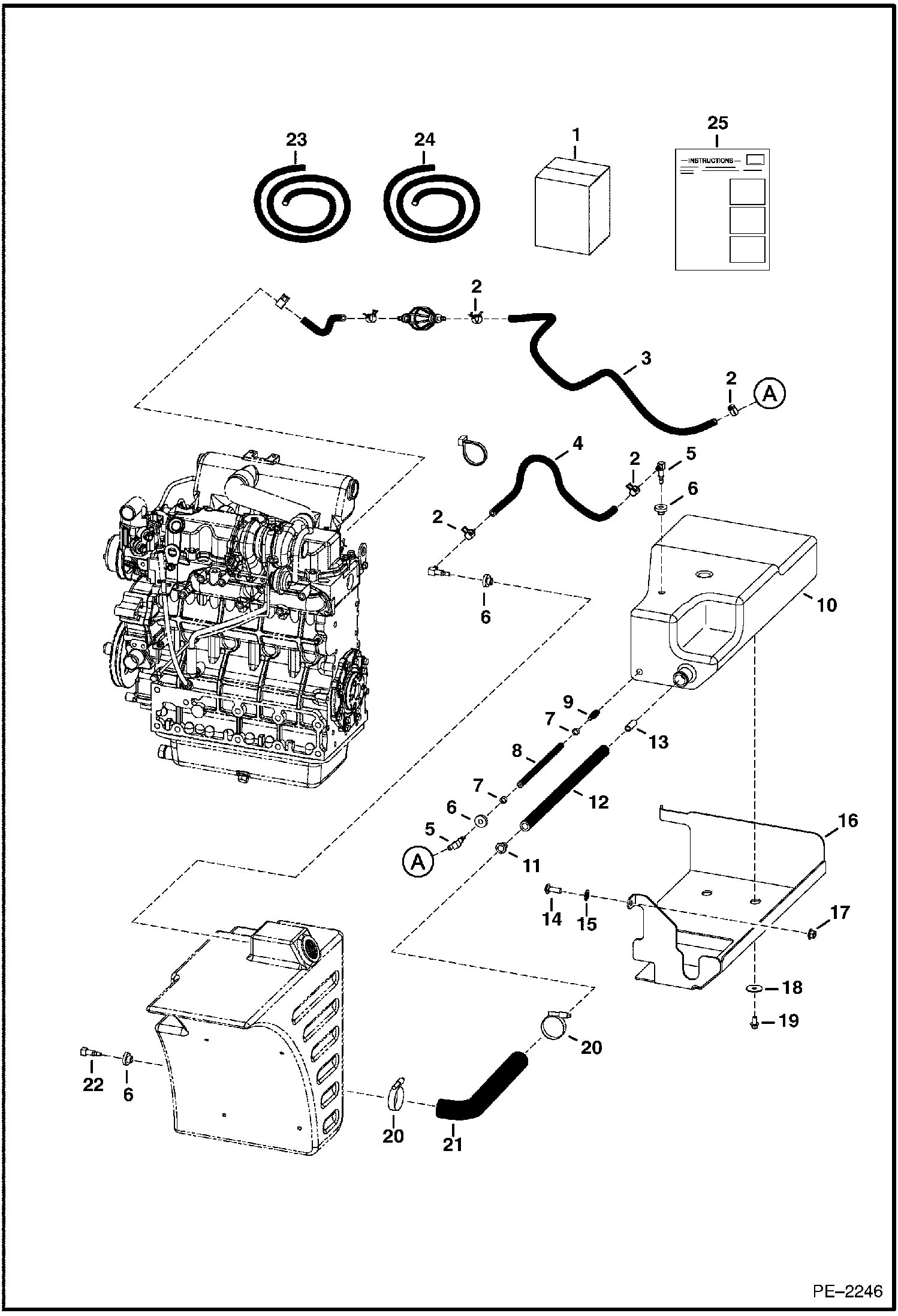 КОМПЛЕКТ ВСПОМОГАТЕЛЬНЫХ БАКОВ ДЛЯ ТОПЛИВА