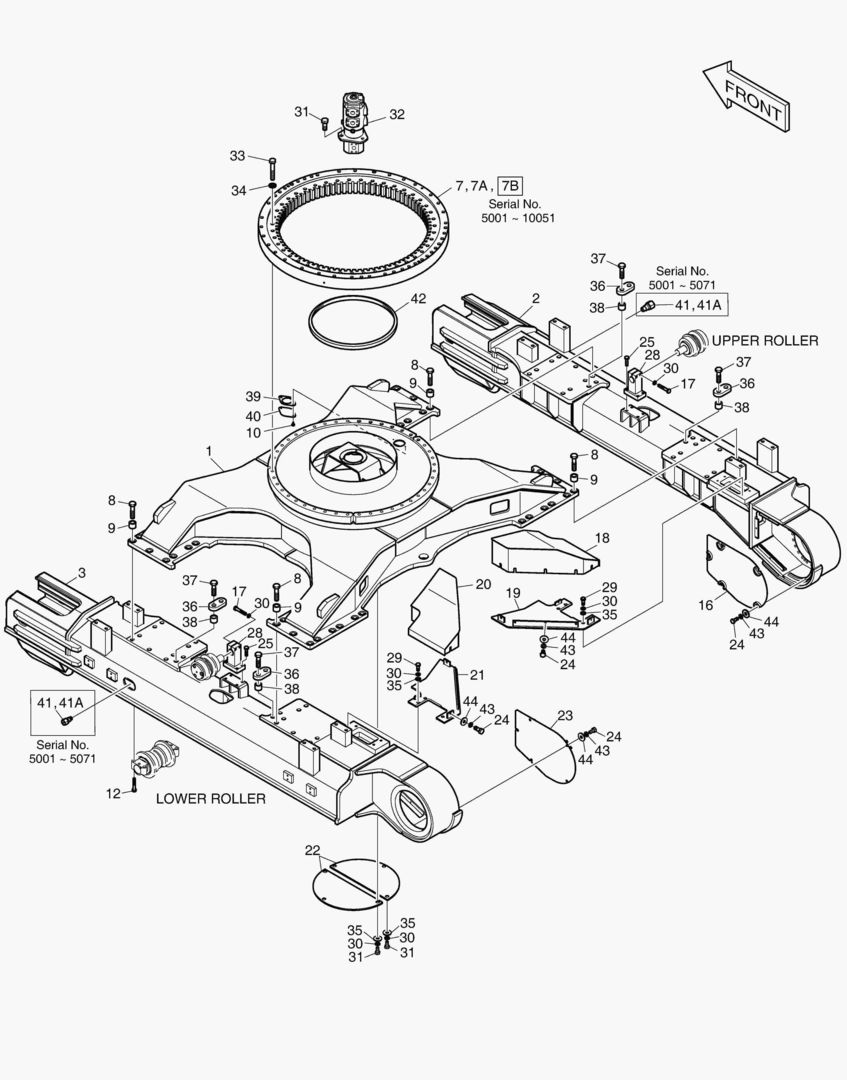 2100 TRACK FRAME [5001~10098]