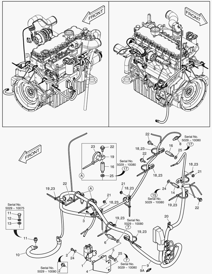 1421 ELECTRIC PARTS - ENGINE [5029~]