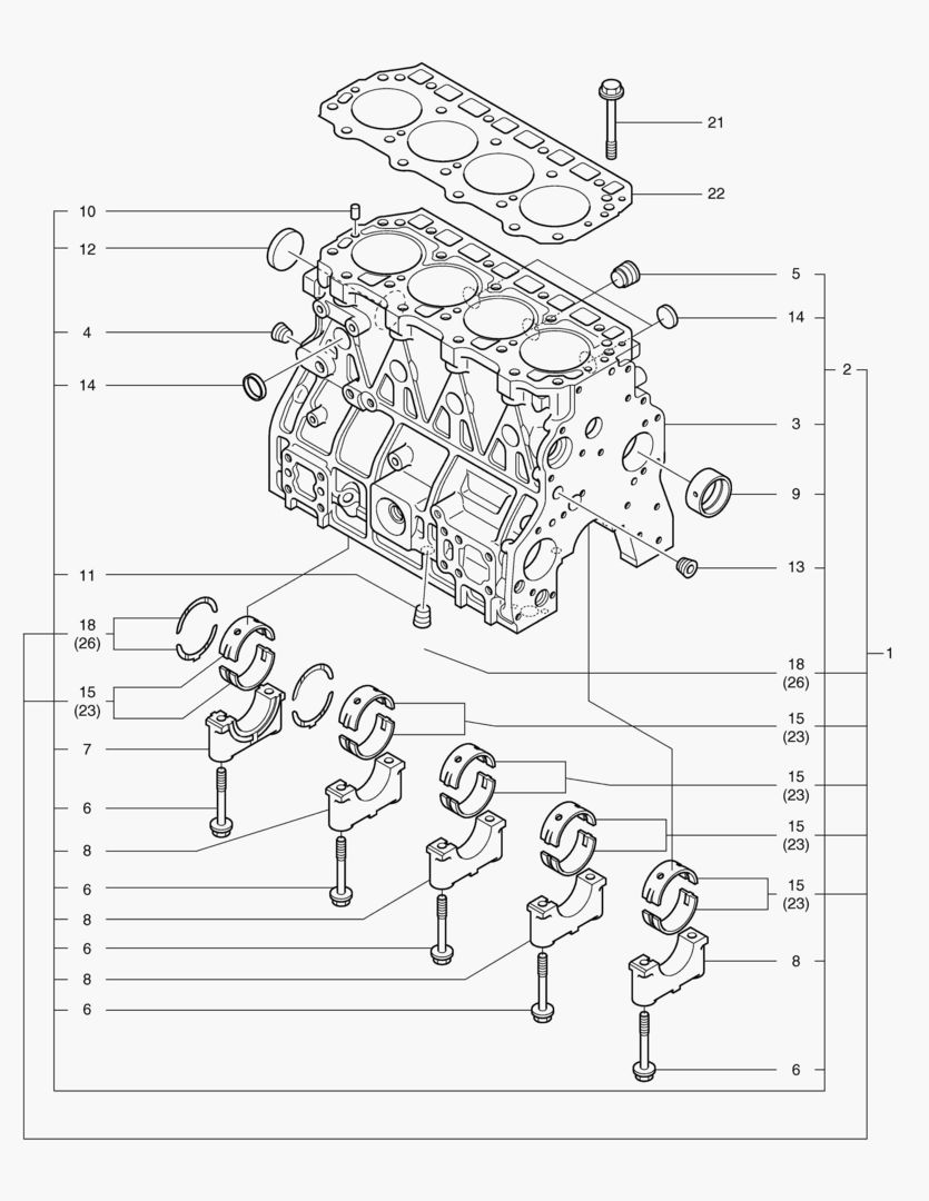 011 CYLINDER BLOCK [20001~31890]