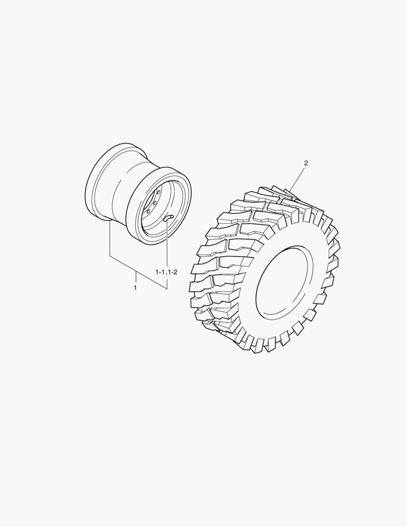 Спецтехника КОЛЕСА В СБОРЕ - 26.5XR25XL5 - главное фото
