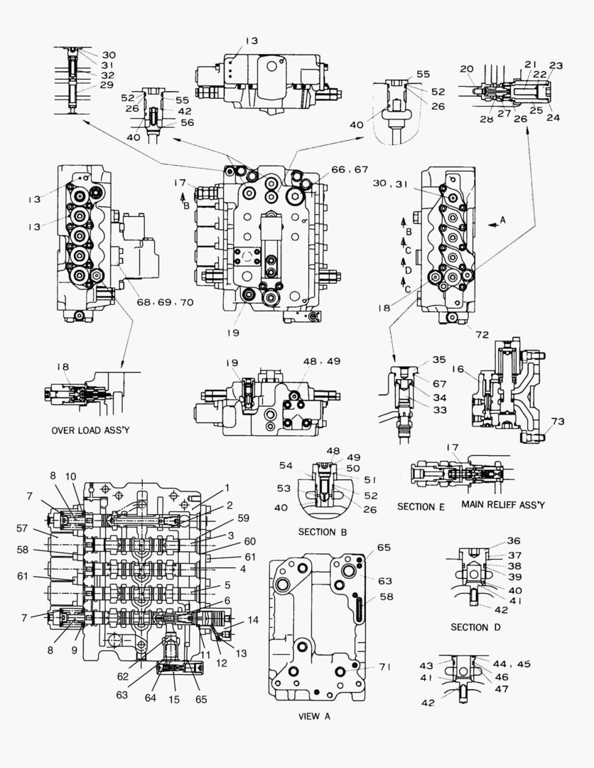 6410 CONTROL VALVE(1)-L.H [5001~5674]
