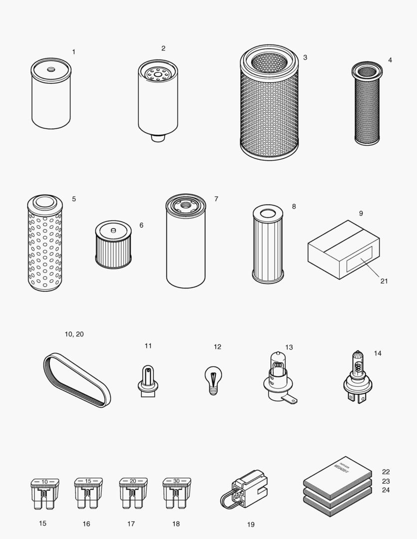 ЗАПАСНЫЕ ЧАСТИ (TIER-II)