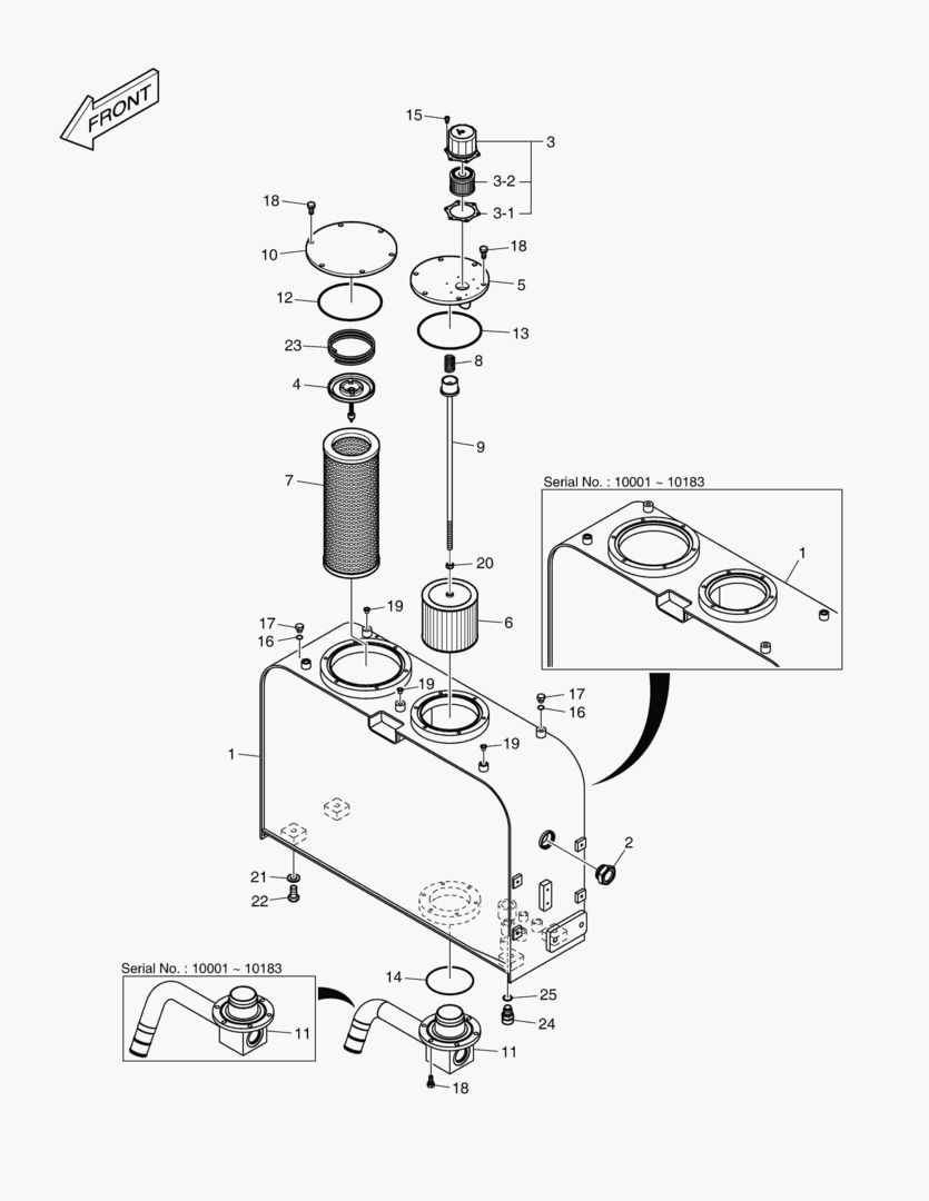 РЕЗЕРВУАР ДЛЯ МАСЛА