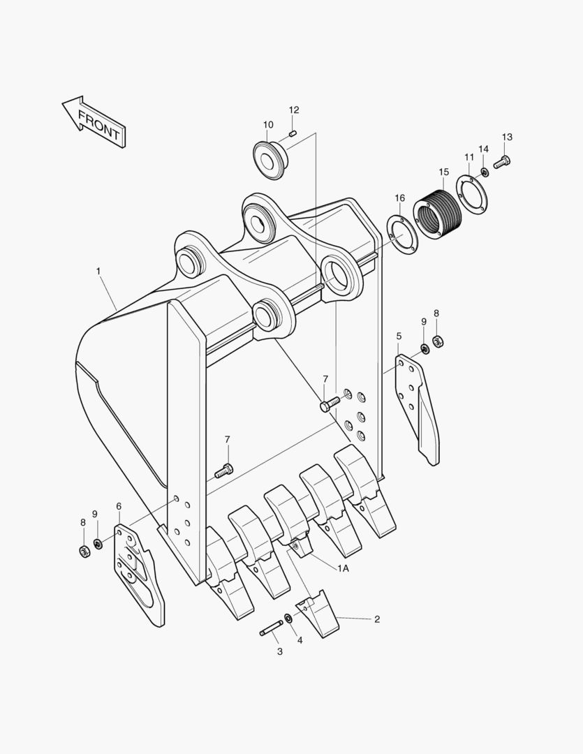 3120 BUCKET-0.66MВі [1~371]