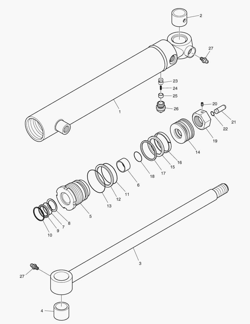 3761 STEERING CYLINDER [10140~]