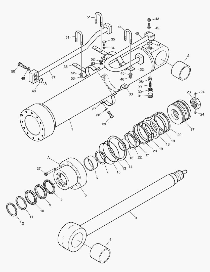 4411 ARM CYLINDER-HEAVY DUTY [11772~]