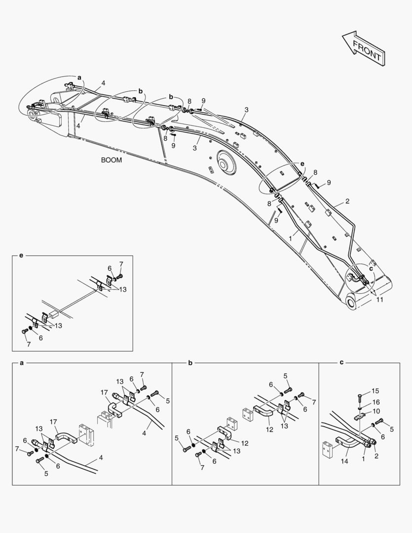 ГИДРОСИСТЕМА СТРЕЛЫ - СТРЕЛА 5.6 м(ВРАЩАЮЩИЙСЯ)