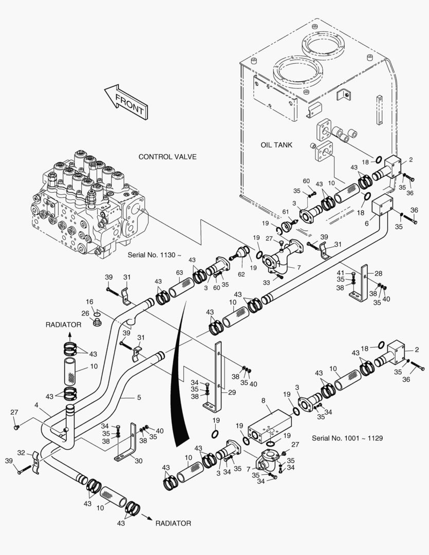 ТУБОПРОВОД МАСЛЯНОГО РАДИАТОРА(1)