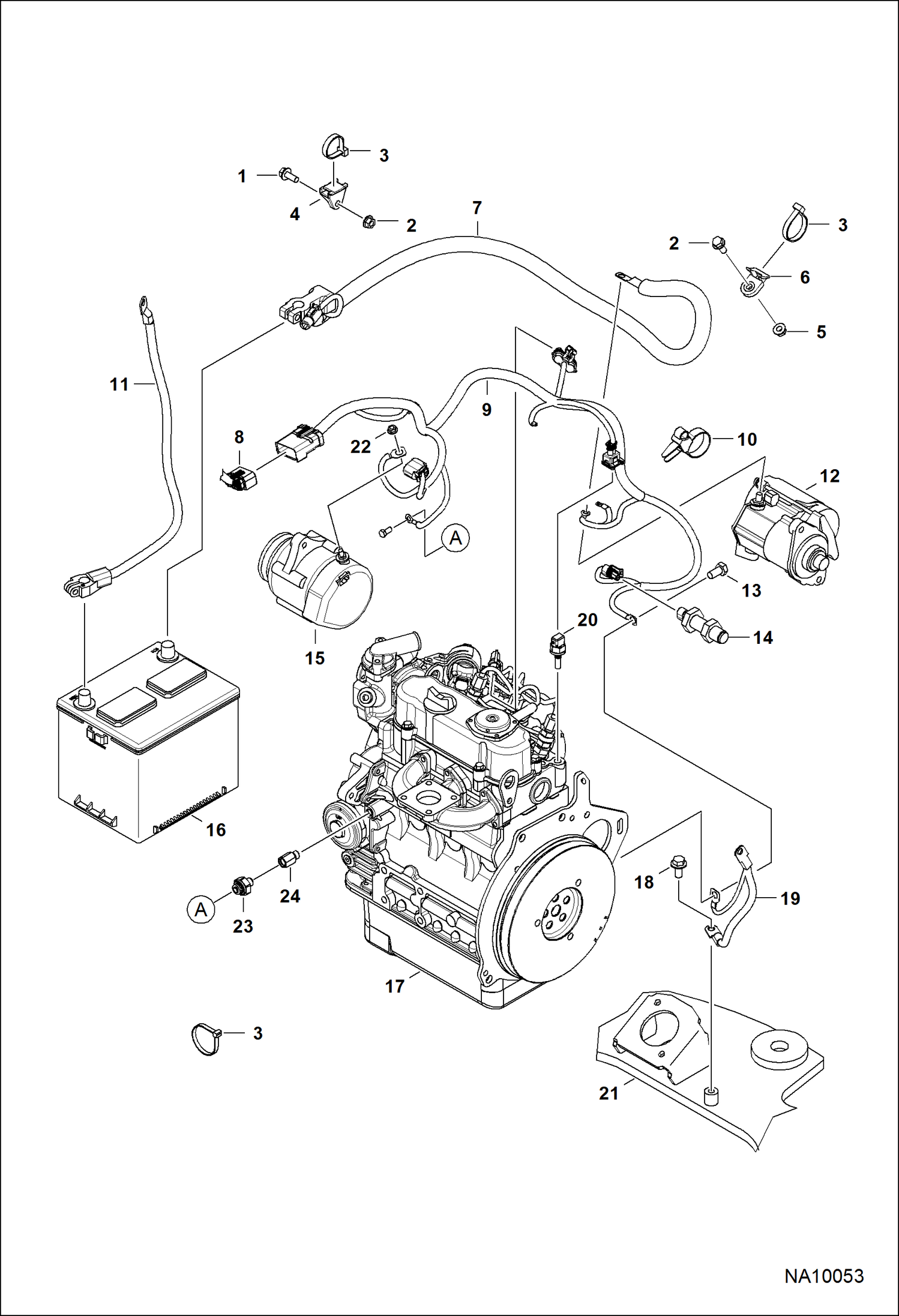 ЭЛЕКТРИЧЕСКАЯ СИСТЕМА ДВИГАТЕЛЯ