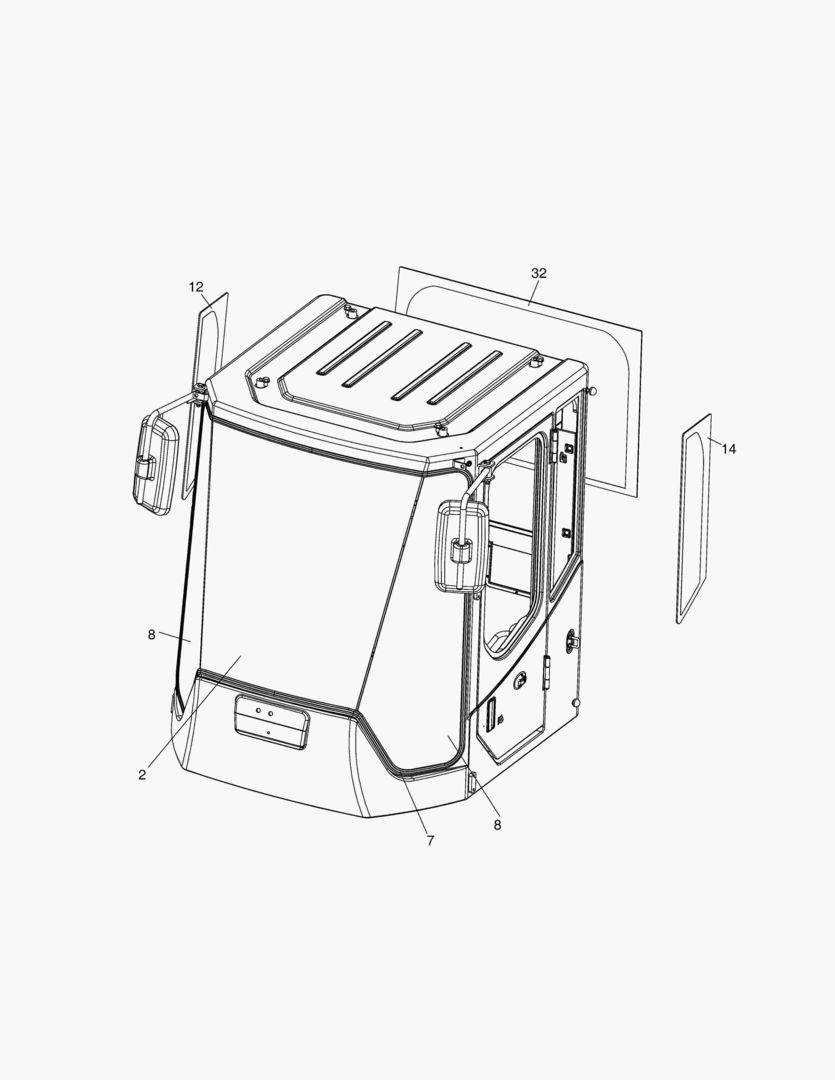 КАБИНА(5) - СТЕКЛО