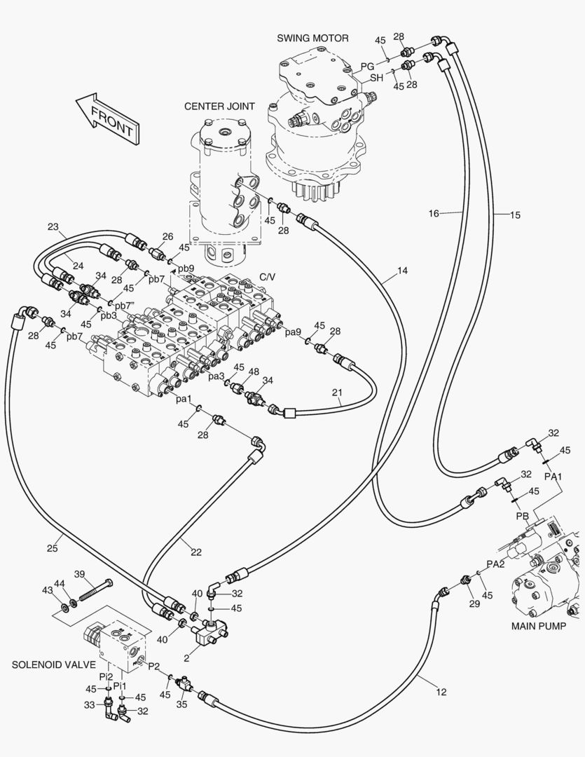 ТРУБОПРОВОД СЕРВОУПРАВЛЕНИЯ(2)