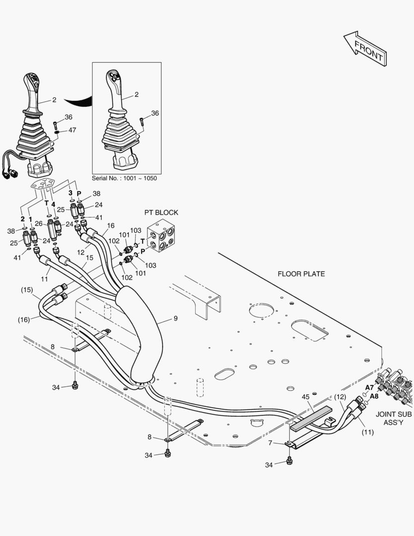 ТРУБОПРОВОД СЕРВОУПРАВЛЕНИЯ(6)