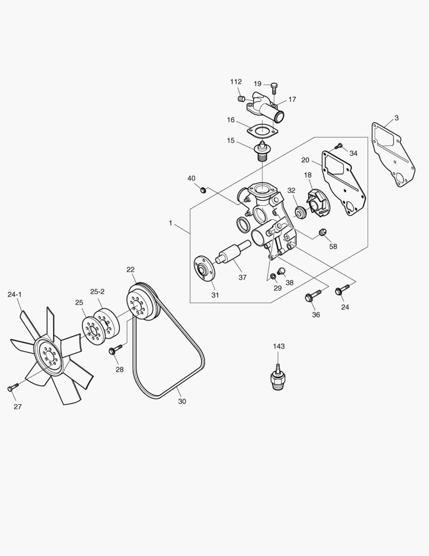 110 COOLING SYSTEM [20001~20591]