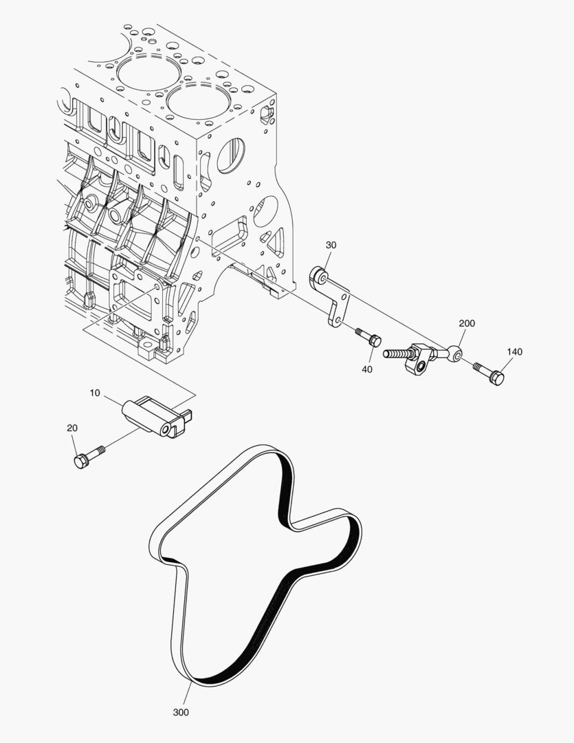 026 ALTERNATOR & ALTERNATOR MOUNTING