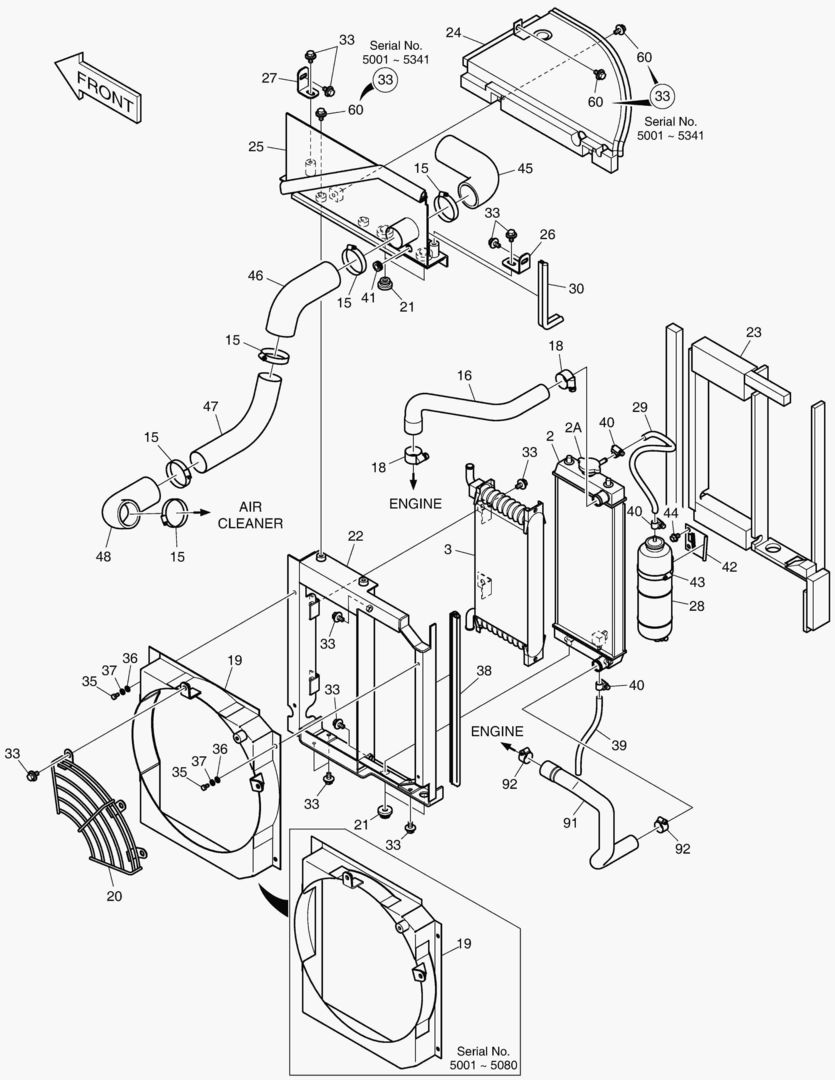 ОПОРТНЫЙ УЗЕЛ РАДИАТОРА