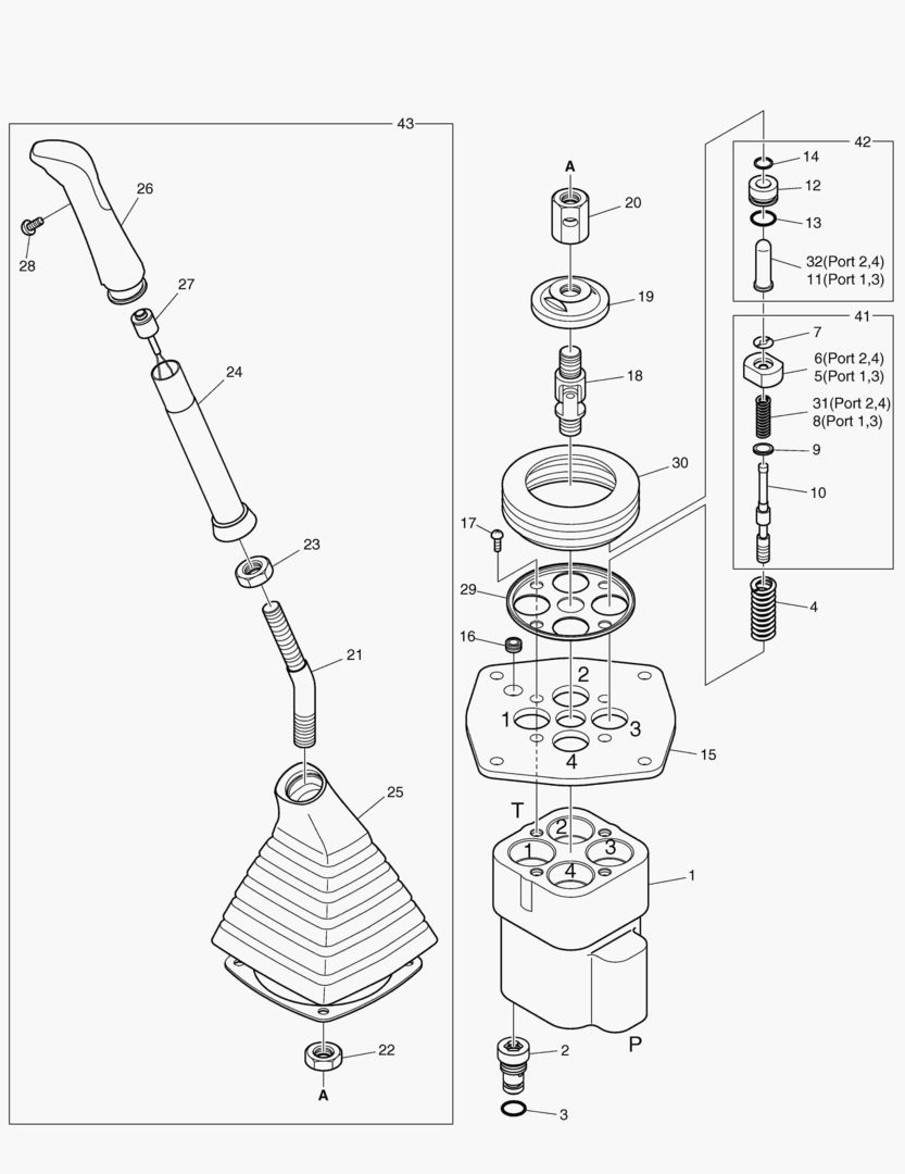 КЛАПАН ДЖОЙСТИКА