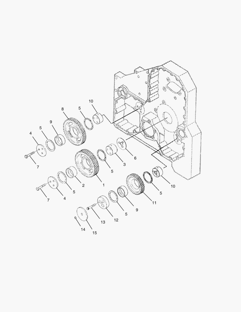 ШЕСТЕРНИ НАТЯЖНОГО КОЛЕСА