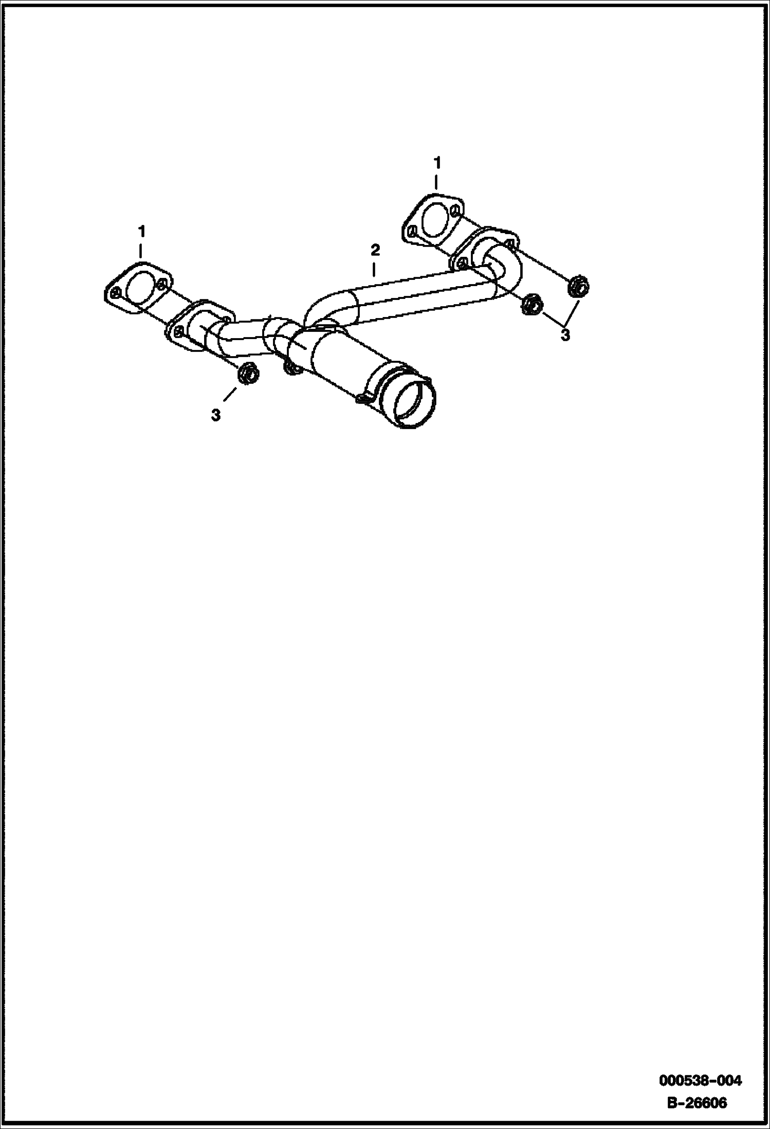 ВЫХЛОПНОЙ КОЛЛЕКТОР ДВИГАТЕЛЯ KAWASAKI
