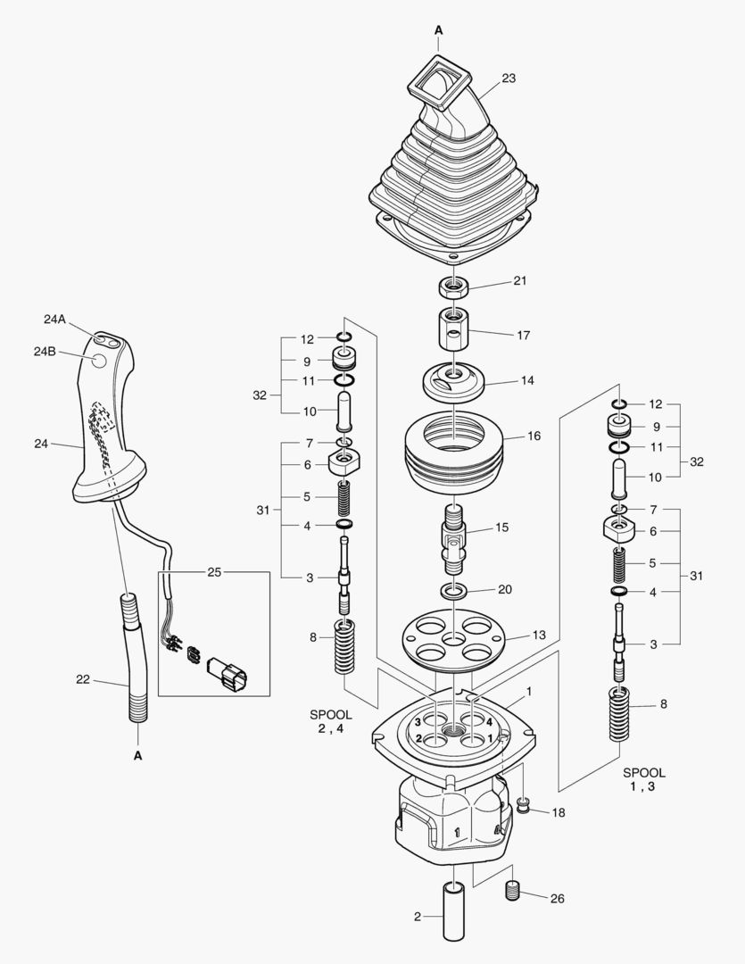 КЛАПАН ДЖОЙСТИКА