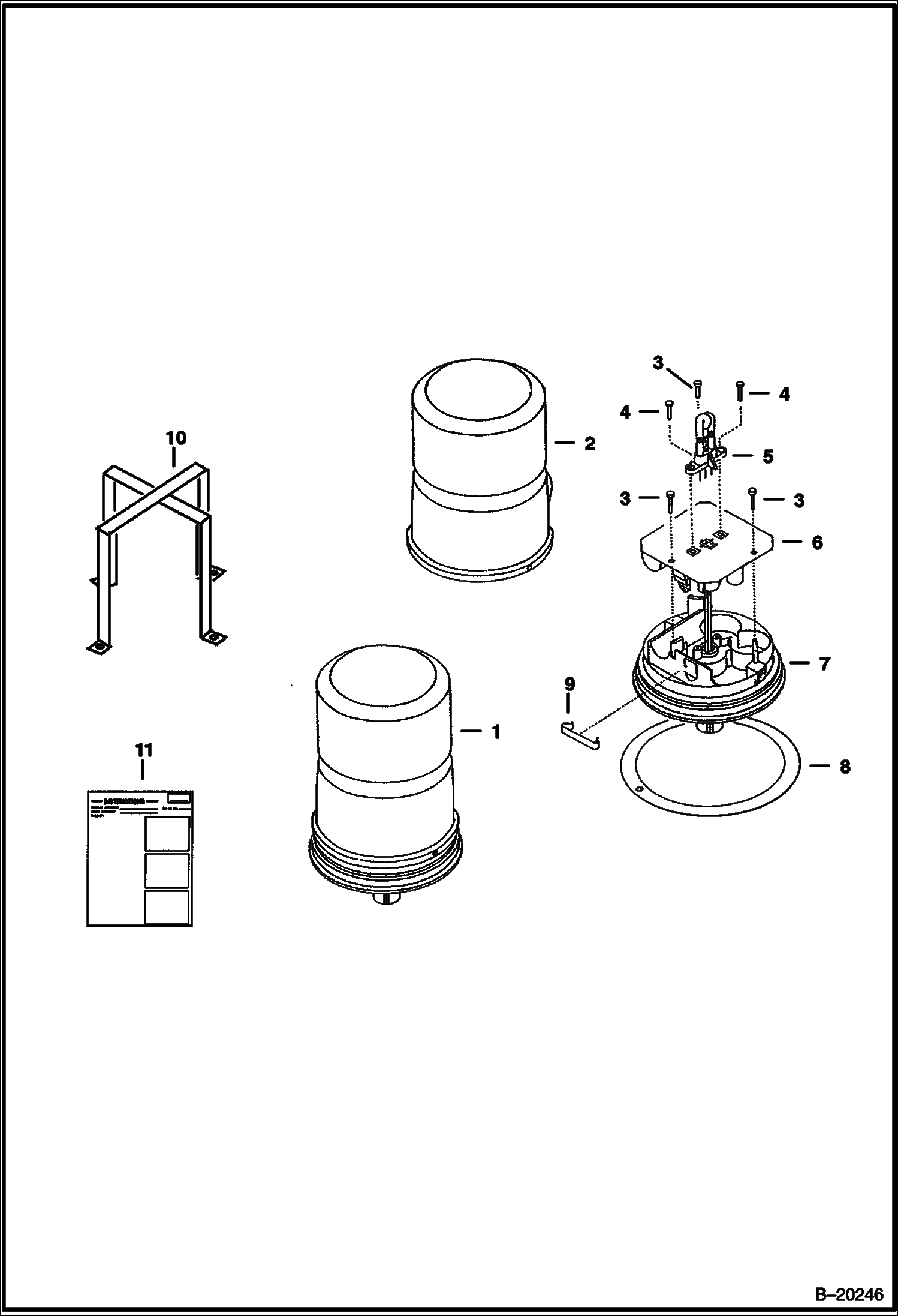 СТРОБОСКОПЫ (ЯНТАРНЫЙ - 3414 ALW)