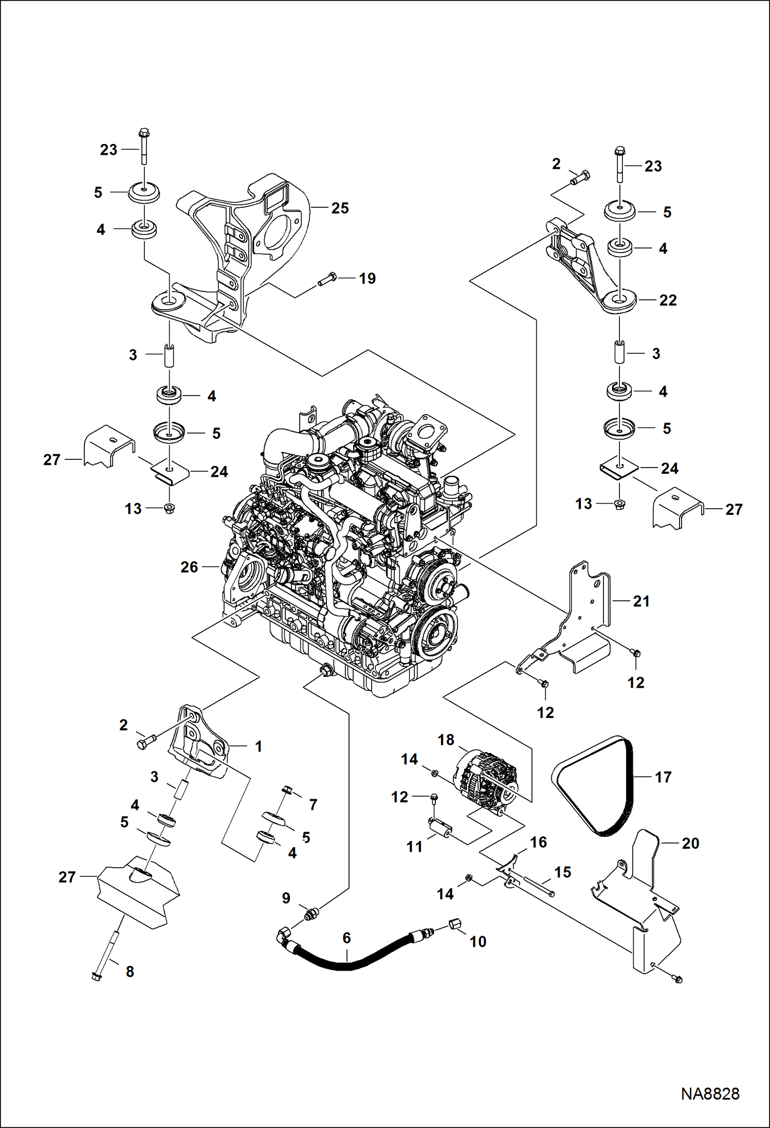 ДВИГАТЕЛЬ, ЕГО ЧАСТИ