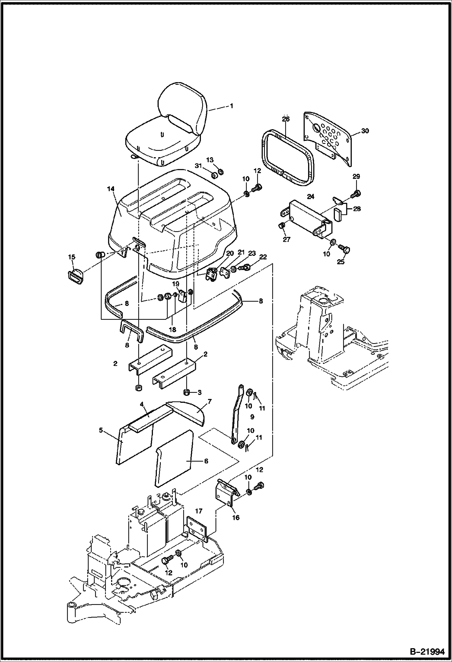 КРЫШКА ДВИГАТЕЛЯ