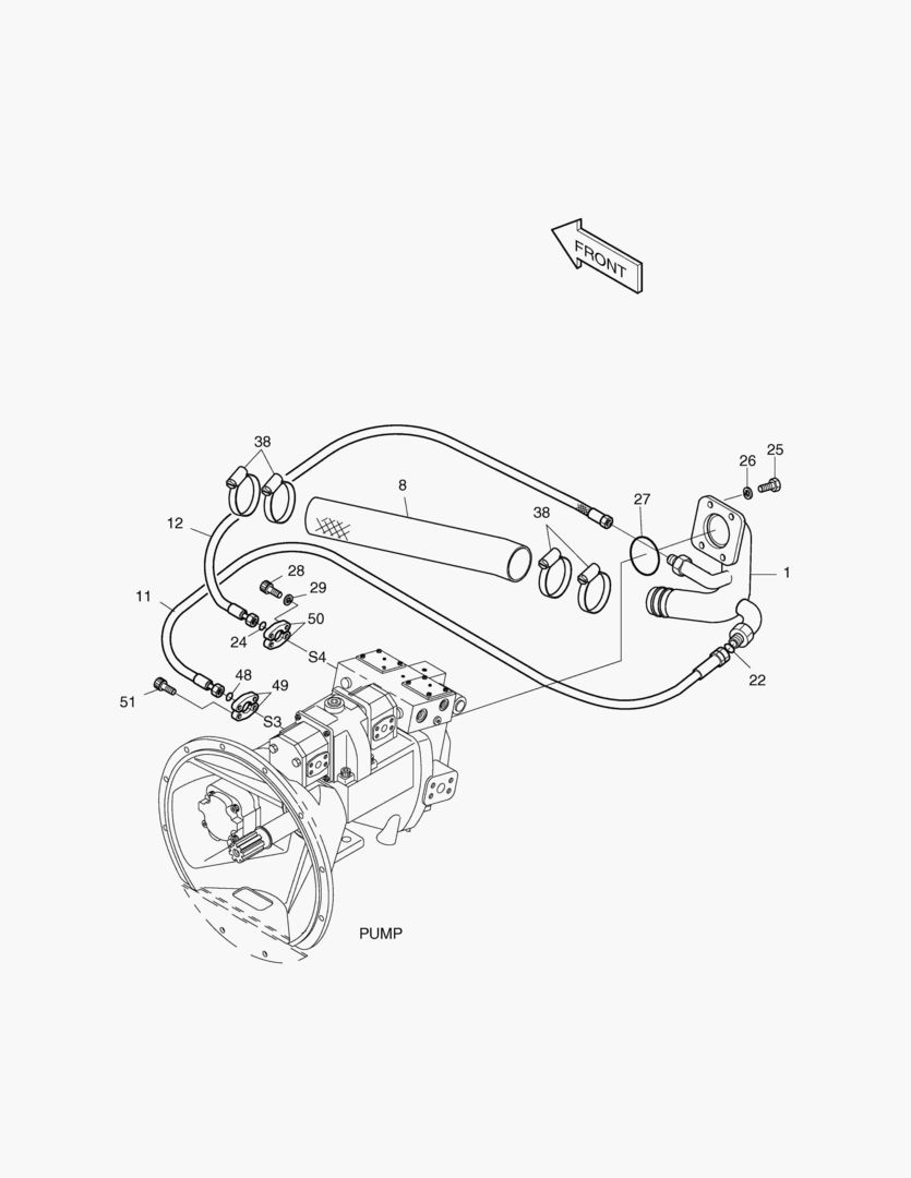 1262 OIL COOLER PIPING(1-1) [1382~]
