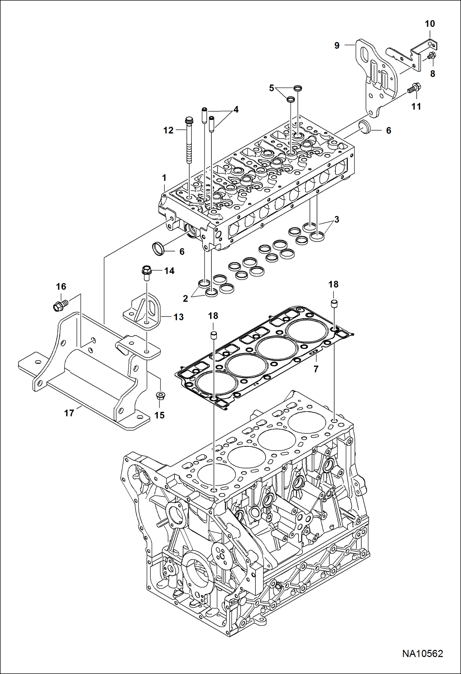 ГОЛОВКА БЛОКА ЦИЛИНДРОВ