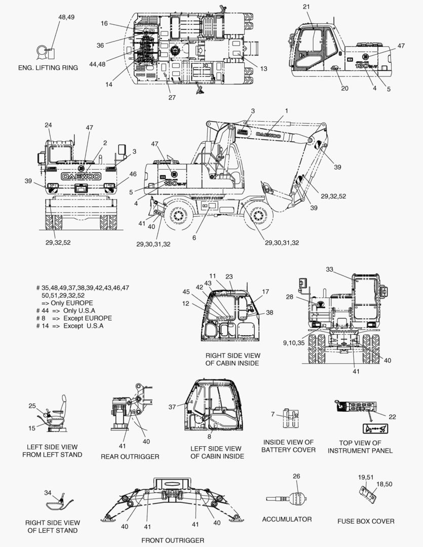 ЗАВОДСКАЯ ТАБЛИЧКА-ШАРНИРНАЯ СТРЕЛА