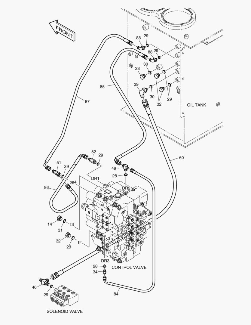 ТРУБОПРОВОД СЕРВОУПРАВЛЕНИЯ(5)