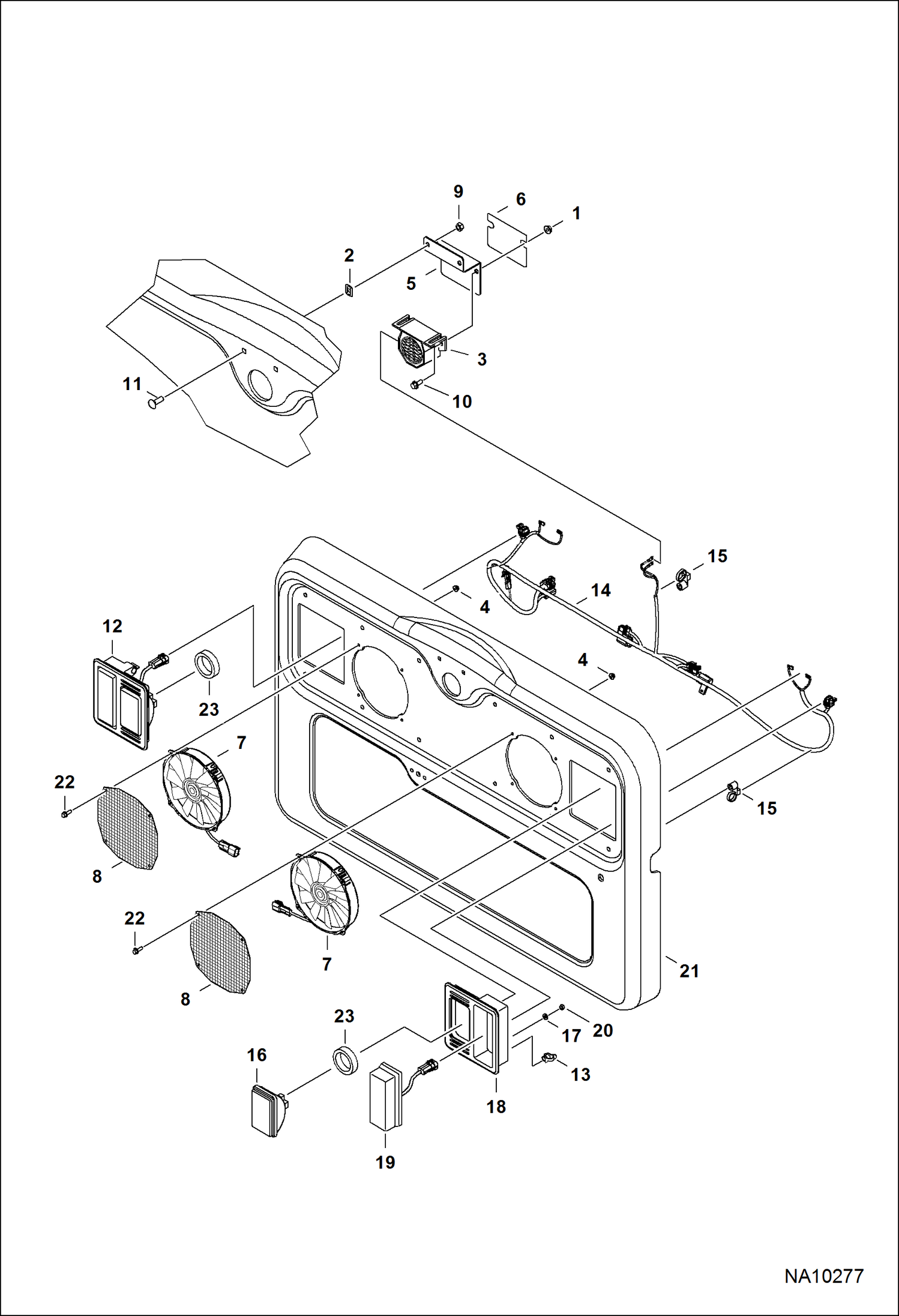 ЭЛЕКТРИЧЕСКАЯ СХЕМА (Задние огни, сигнал заднего хода.)