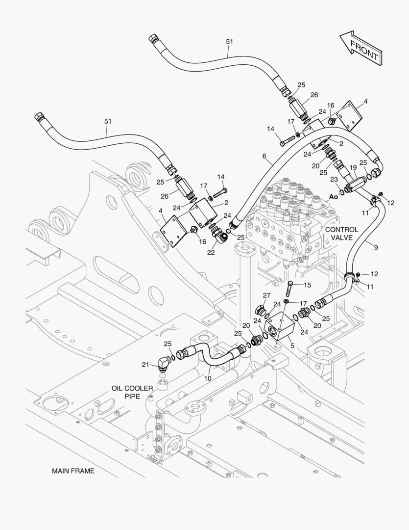 Спецтехника 6381 MAIN PIPING - ONE WAY [11238~] - главное фото