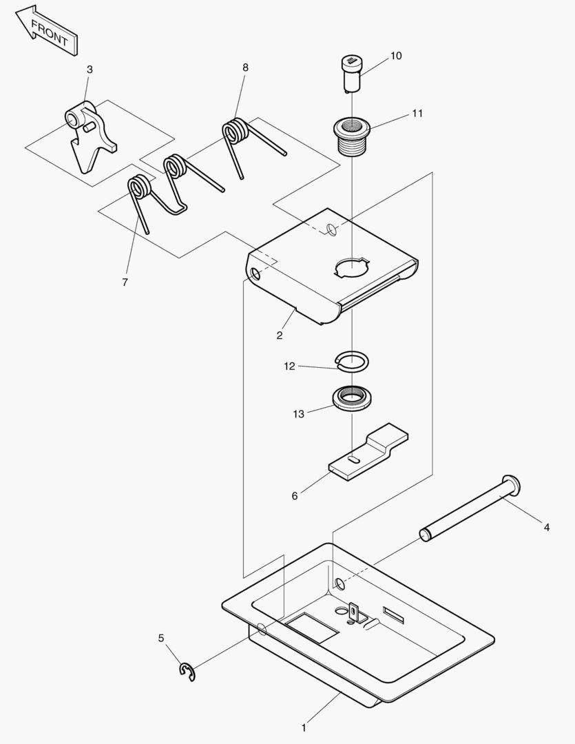 1590 DOOR LOCK-R.H [1~3]