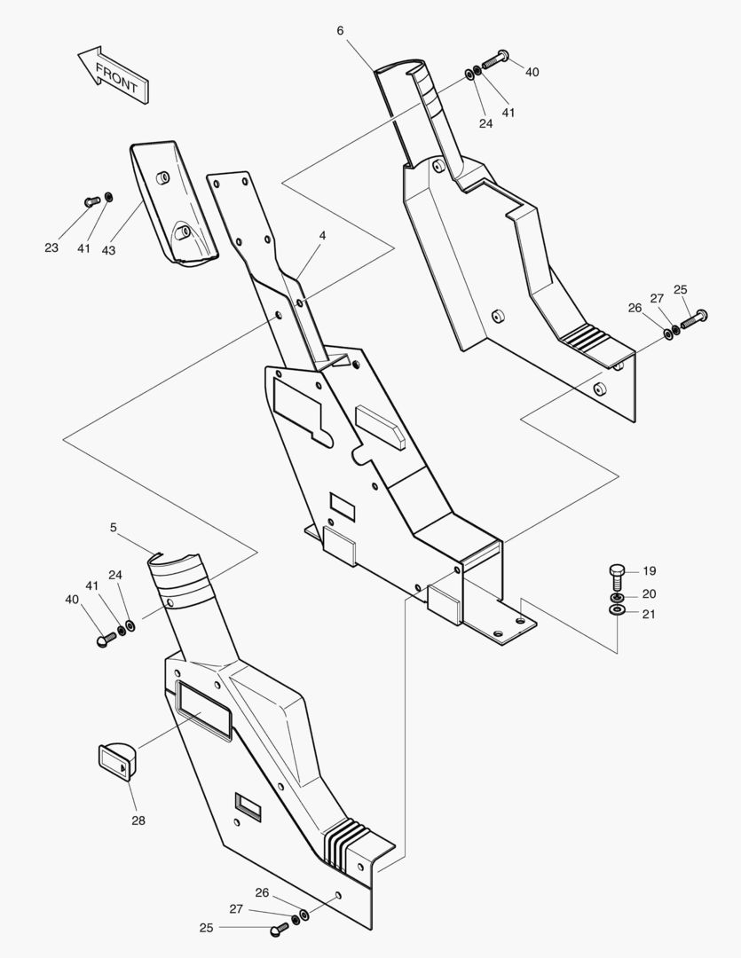Схема КРЫШКА ПАНЕЛИ ИЗМЕРИТЕЛЬНЫХ ПРИБОРОВ