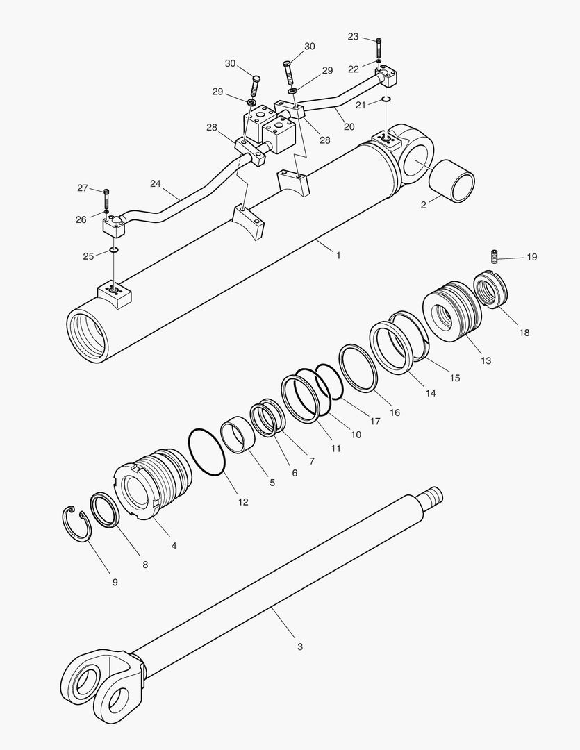 Спецтехника 3490 LIFT CYLINDER