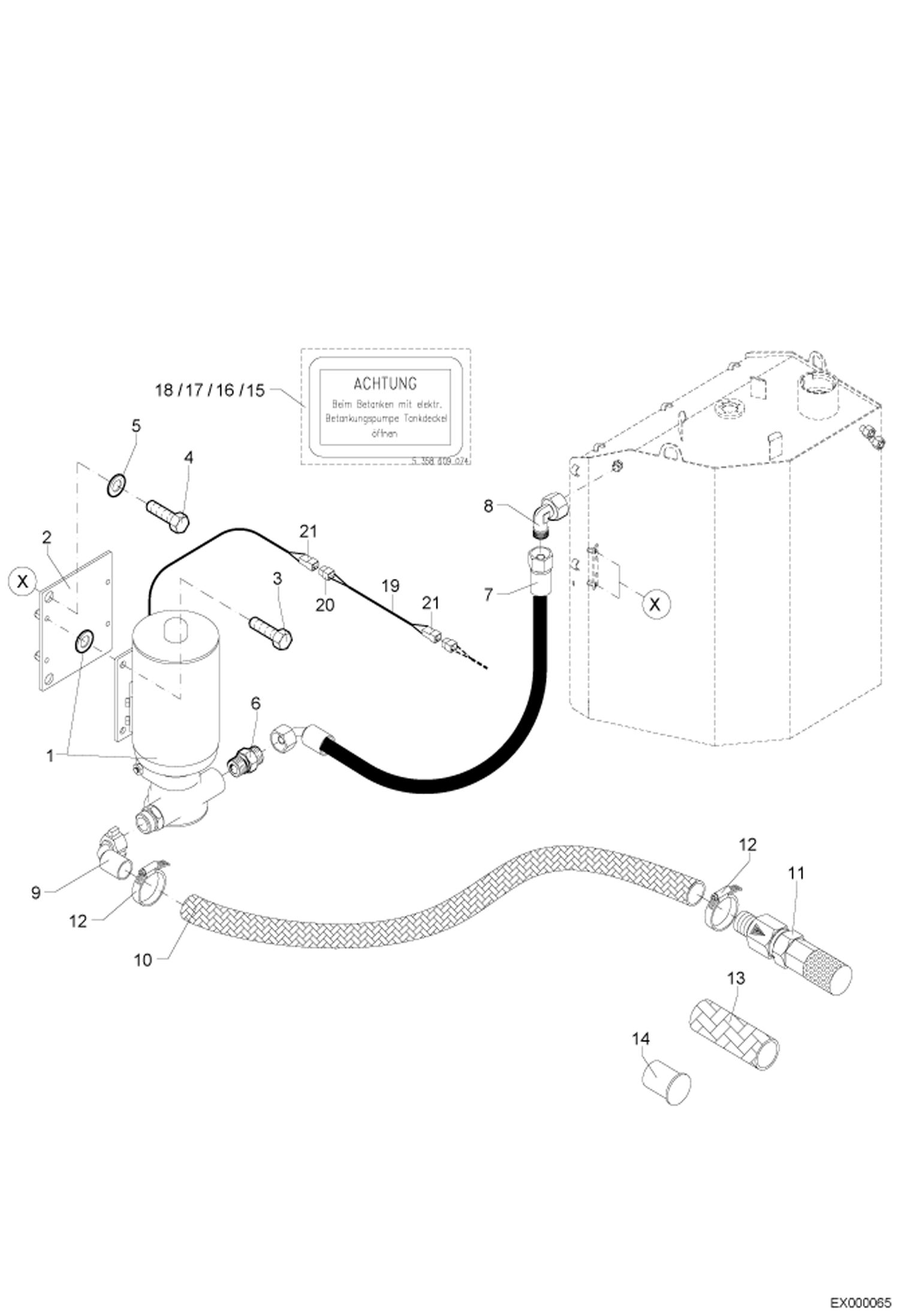 НАСОС ДЛЯ ДОЗАПРАВКИ
