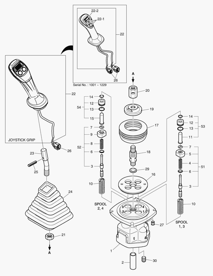 4190 JOYSTICK VALVE - THUMB WHEEL