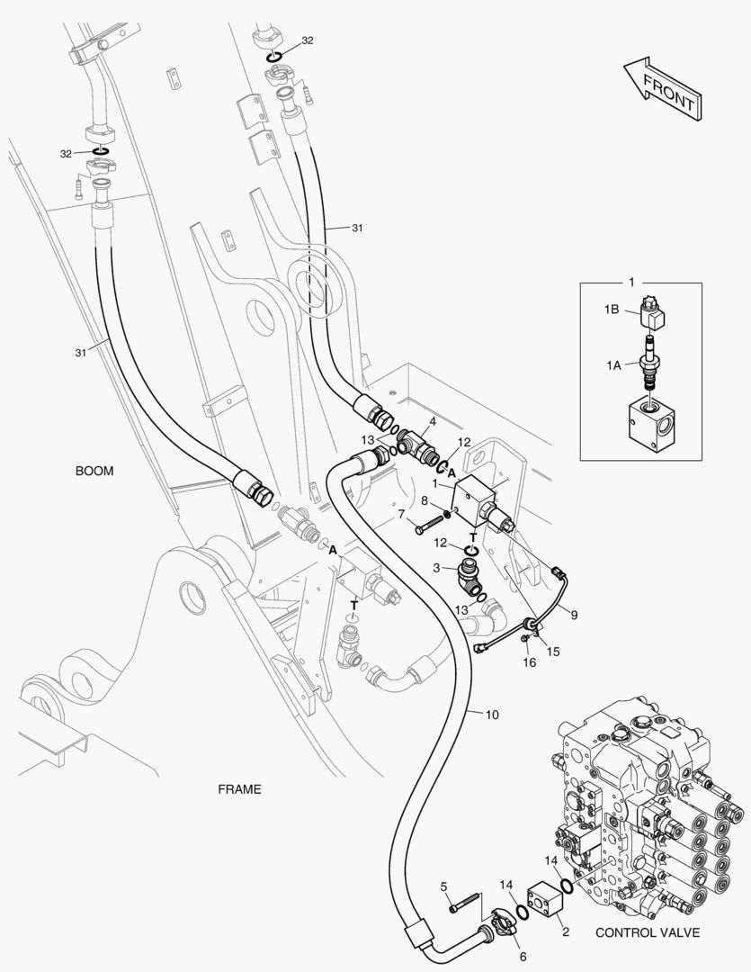 2 ТРУБОПРОВОДА - СТРЕЛА С ИЗМЕНЯЕМОЙ ГЕОМЕТРИЕЙ
