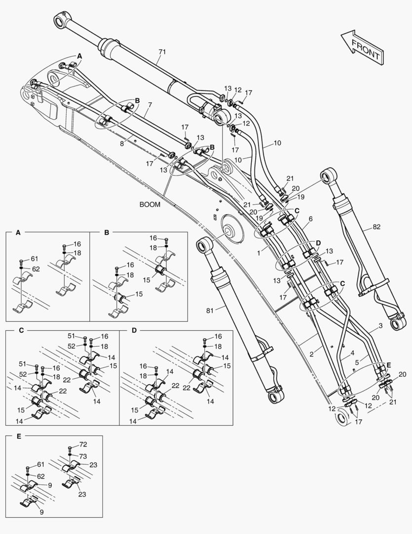 ГИДРОСИСТЕМА СТРЕЛЫ