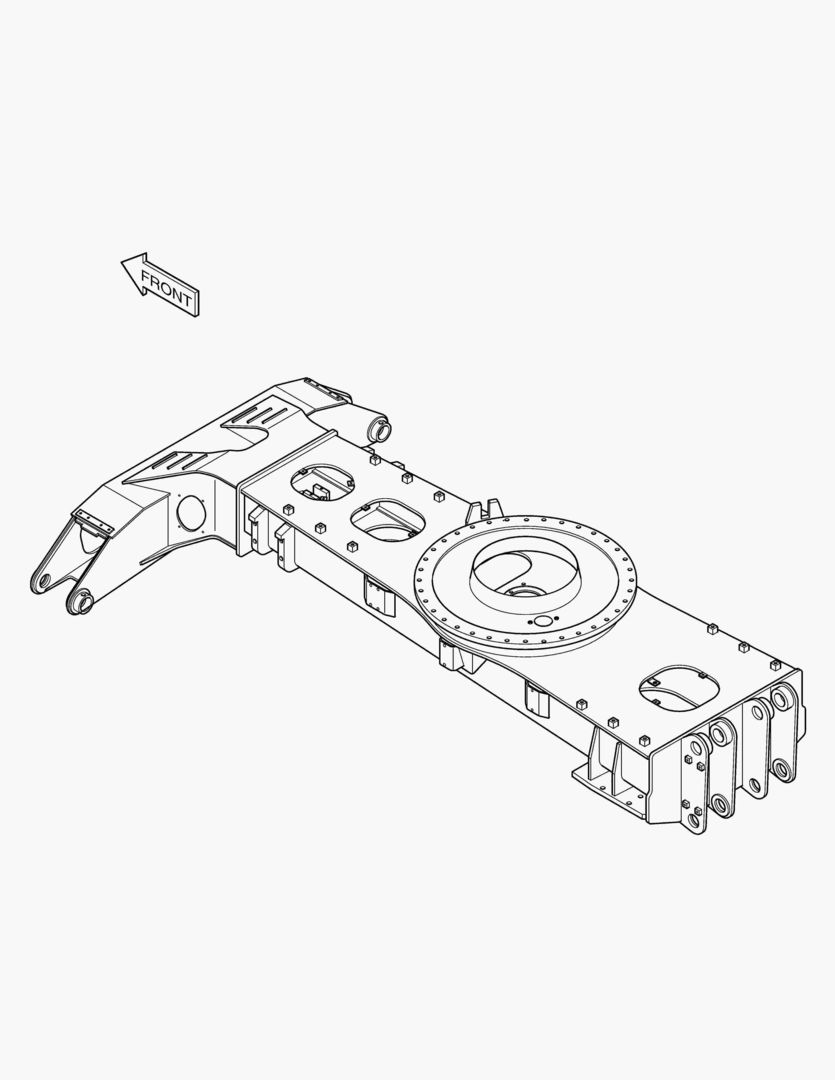 Спецтехника 2101 CHASSIS FRAME [1557~] - главное фото