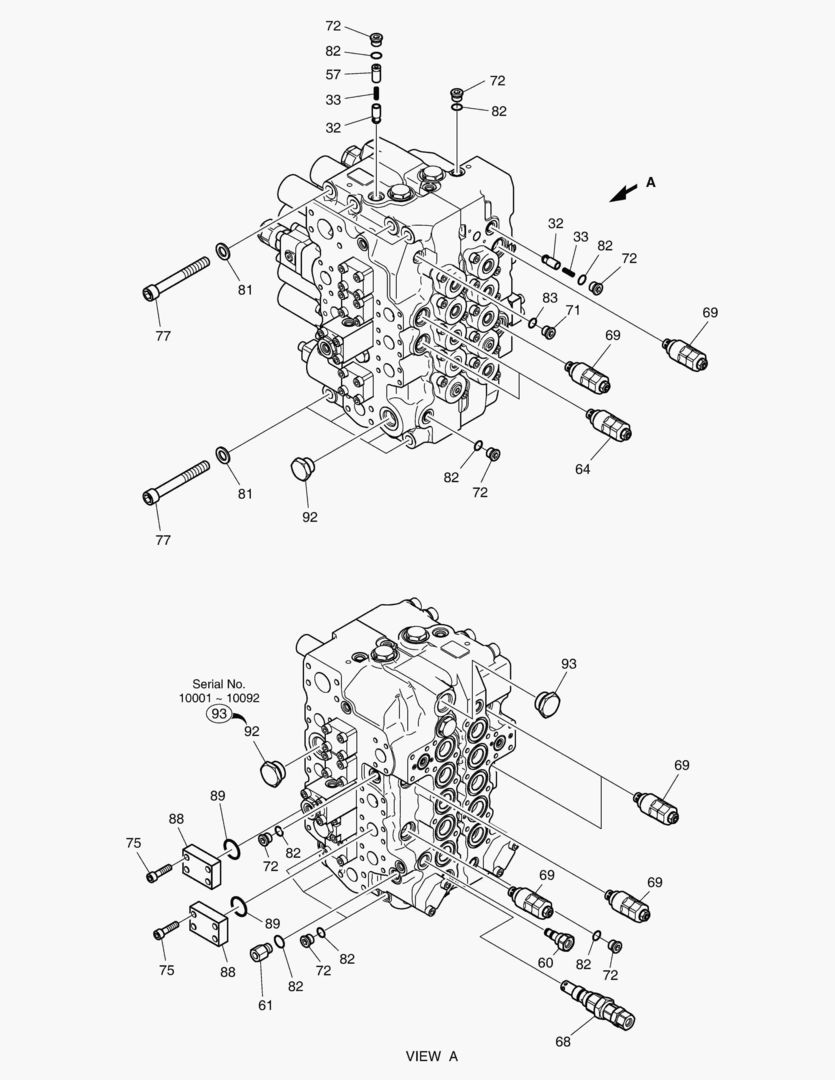РЕГУЛИРУЮЩИЙ КЛАПАН(1) - ЛЕСОПОГРУЗЧИК